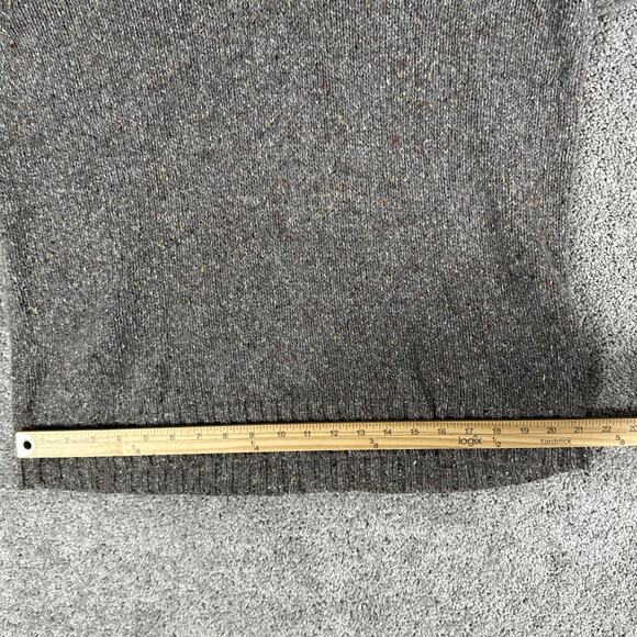 Eddie Bauer Sweater Men L Tight Knit Earth Tone Commando Wool Blend Pullover - Picture 12 of 16